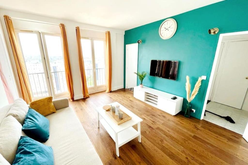 Ciel De Paris : Vue Tour Eiffel Apartment Choisy-le-Roi Exterior photo