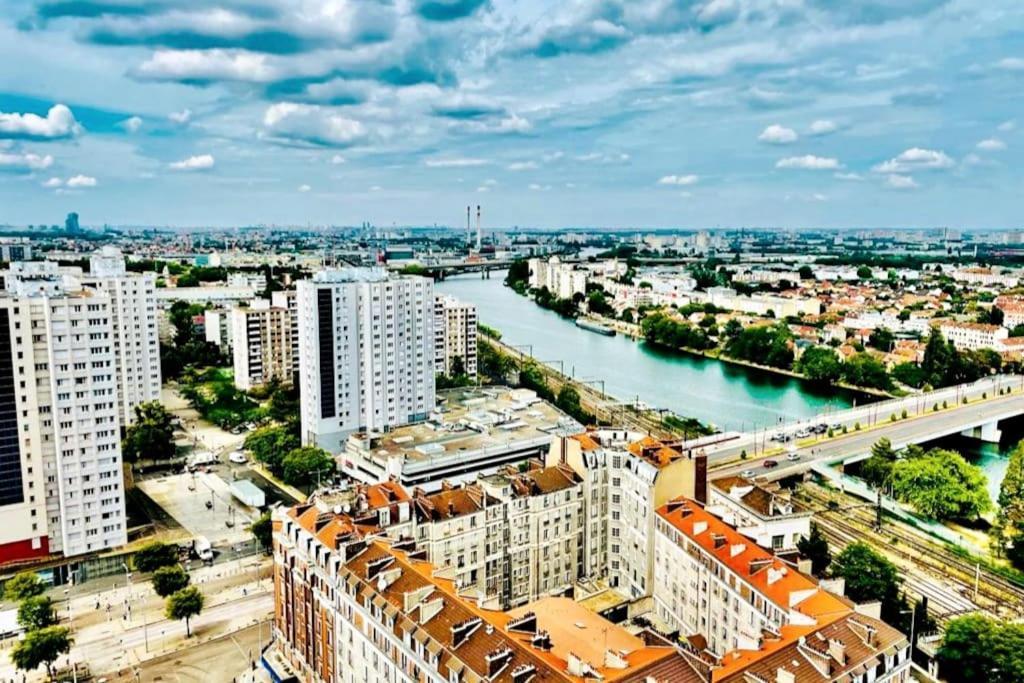 Ciel De Paris : Vue Tour Eiffel Apartment Choisy-le-Roi Exterior photo